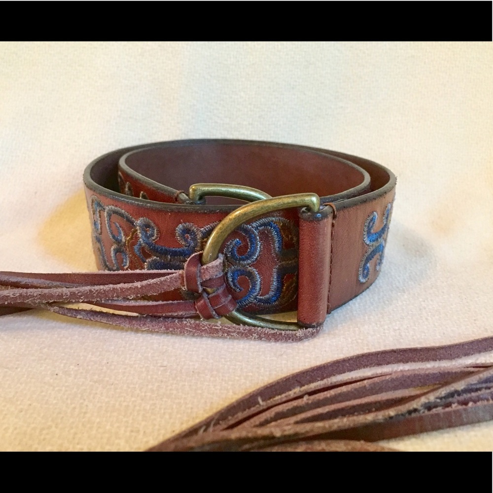 American Eagle Outfitters Embroidered Belt